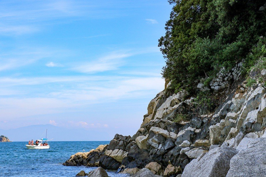 💎 카누라코시 람프로파이어 암맥(鹿浦越のランプロファイヤ岩脈) 이미지 3